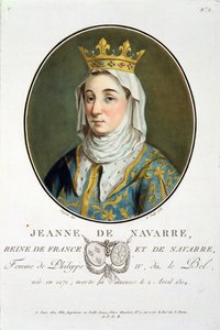 Jeanne de Navarren (1271-1304) muotokuva, 1788